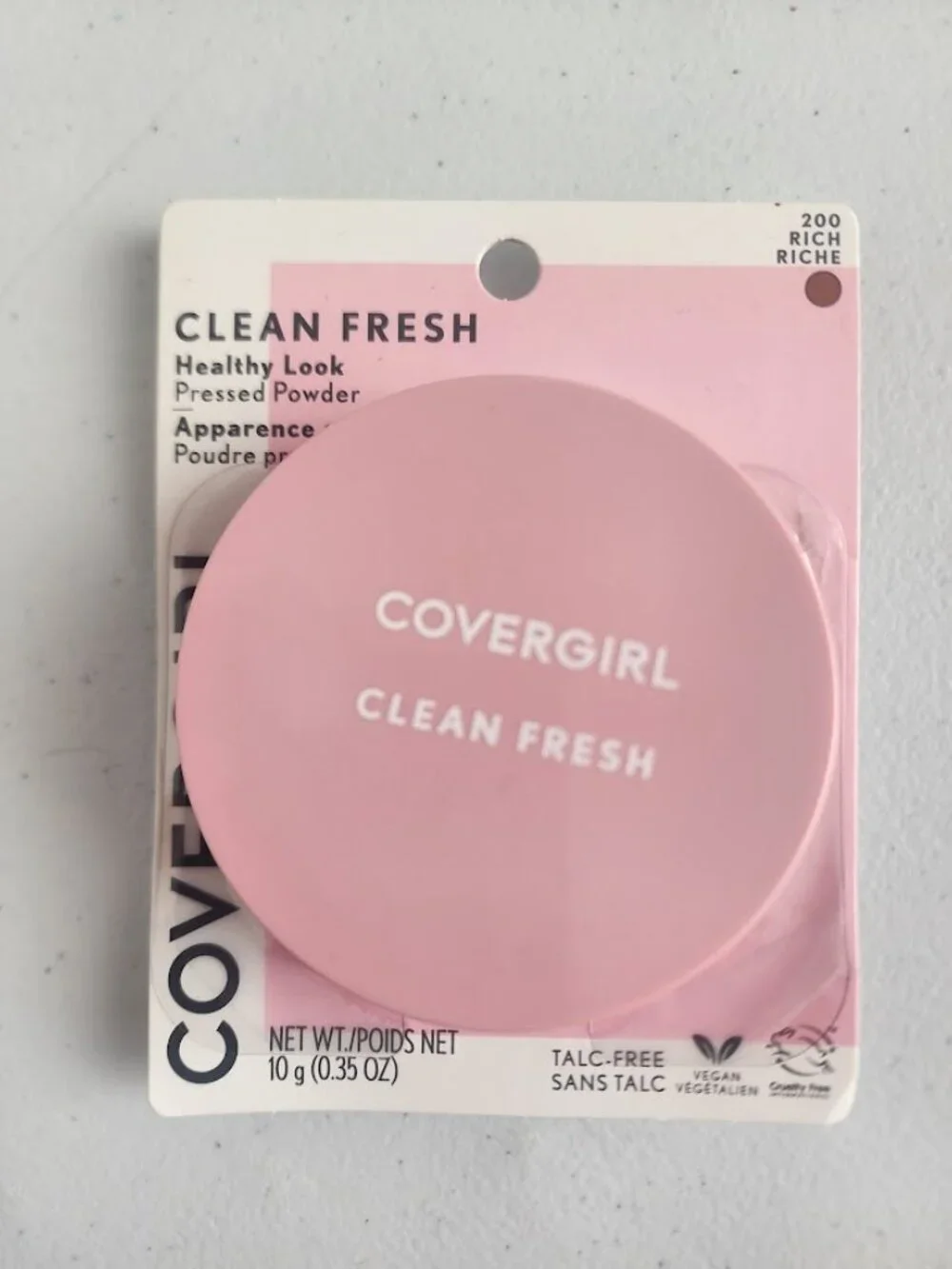 Covergirl Clean Fresh Pressed Powder 200 Rich.